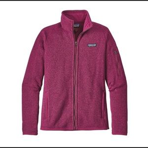 Patagonia Better Sweater Magenta Fleece Zip Up